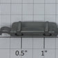 Lionel 6414-55 Satin Gray Automobile Rear Bumper