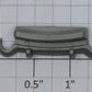 Lionel 6414-55 Satin Gray Automobile Rear Bumper