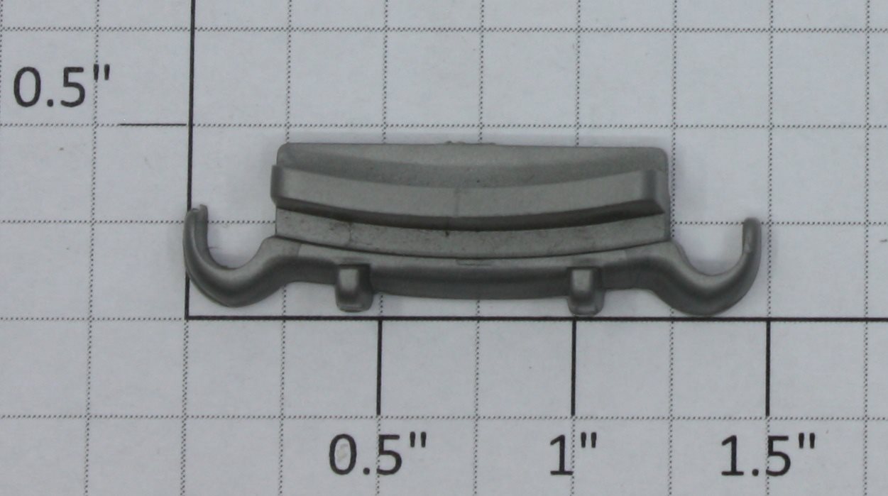 Lionel 6414-55 Satin Gray Automobile Rear Bumper