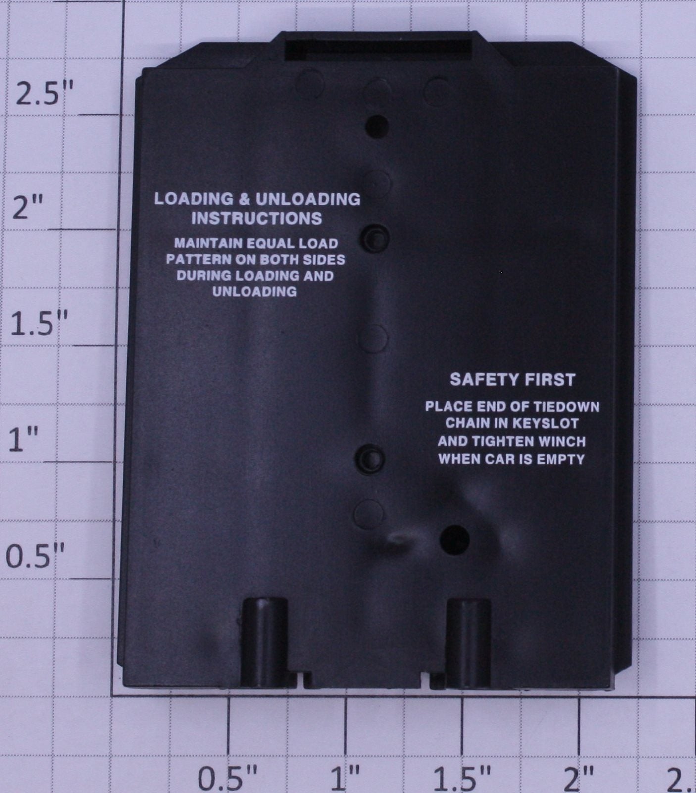 Lionel 16951-27 Southern I-Beam Flatcar Bulkhead Car End