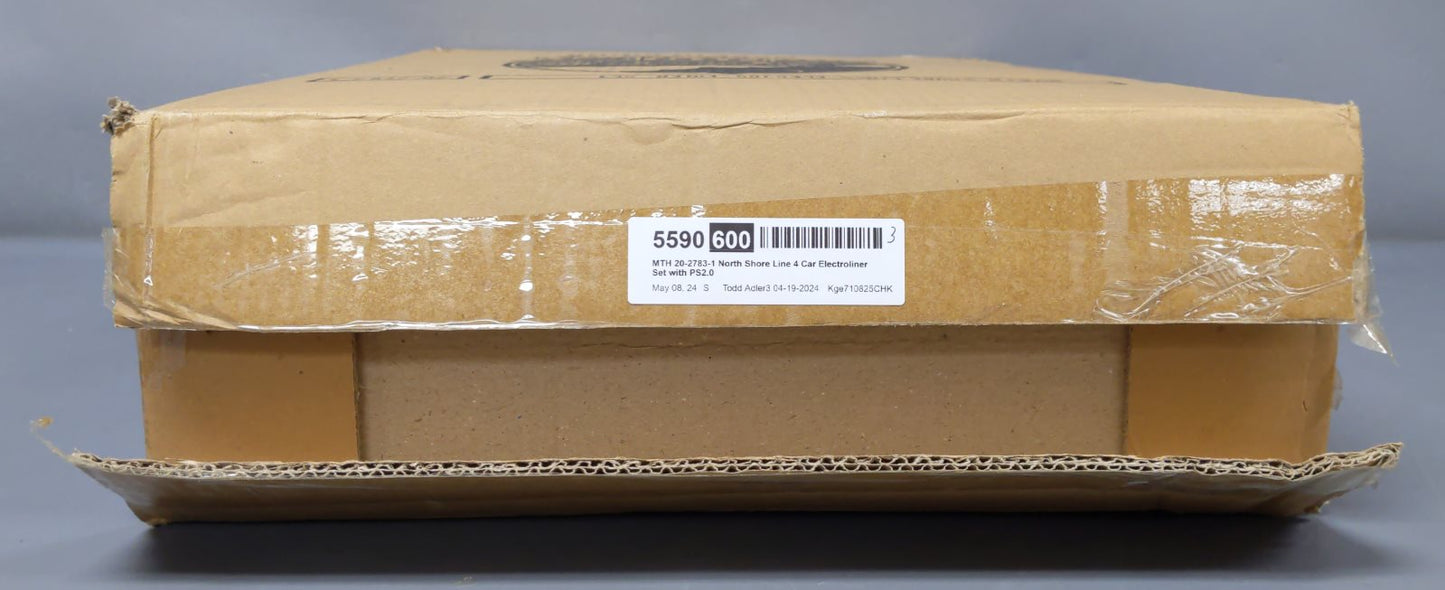 MTH 20-2783-1 O Gauge North Shore Line 4 Car Electroliner Set w/PS2