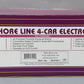 MTH 20-2783-1 O Gauge North Shore Line 4 Car Electroliner Set w/PS2