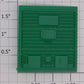 Lionel 19201-12 Green 5-Panel Box Car Door without Door Guides