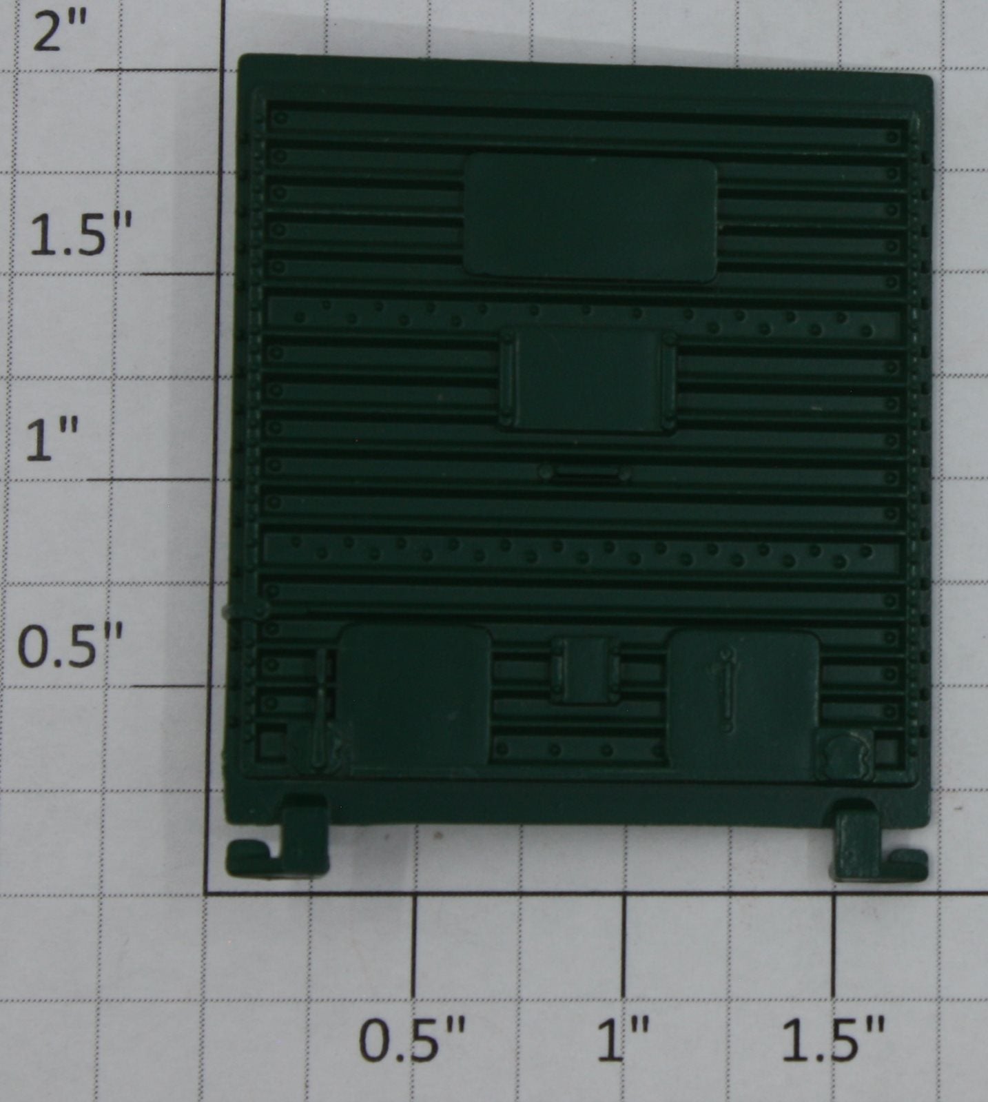 Lionel 19934-14 Multi-Panel Green Boxcar Door with Guides