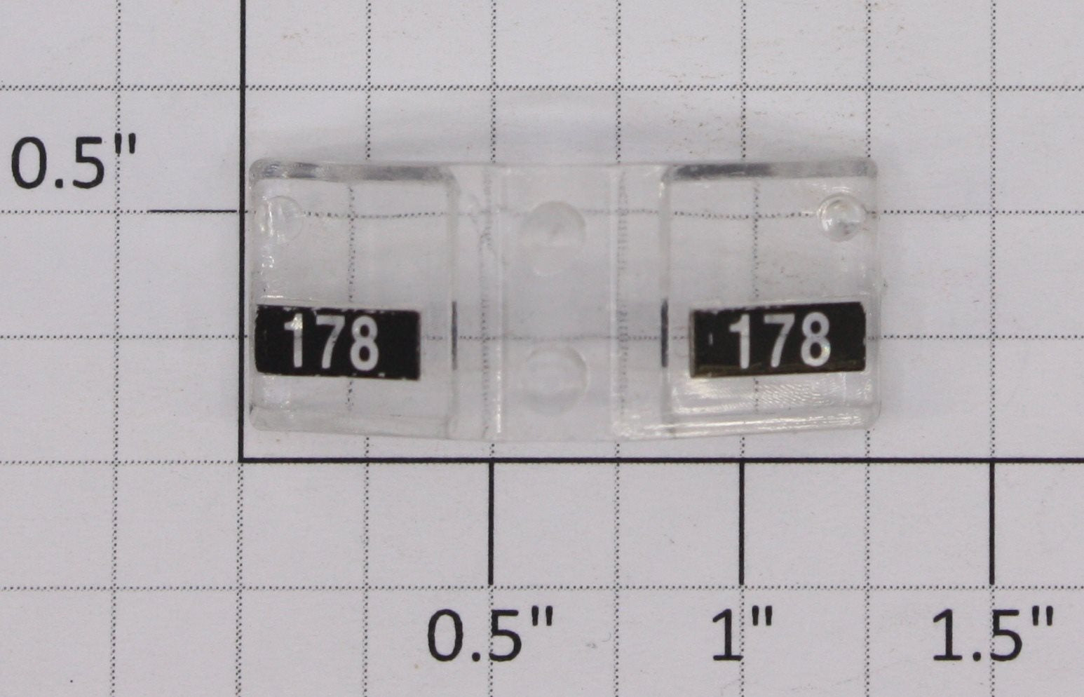 Lionel 28503-17 #178 ACL GP7 Headlight & Number Board Lens