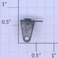 Lionel TT-134 O Gauge Collector Roller Bracket