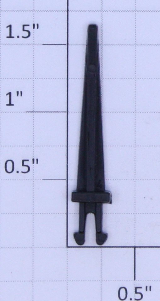 Lionel 16333-35 Black Plastic Flat Car Stake