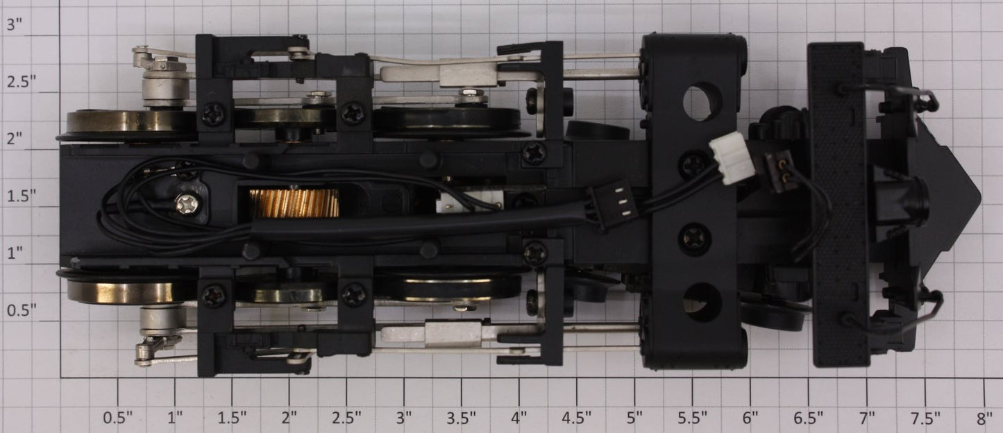 Lionel 38013-72 #1527 D&H Lionmaster Challenger Front Frame and Wheel Assembly