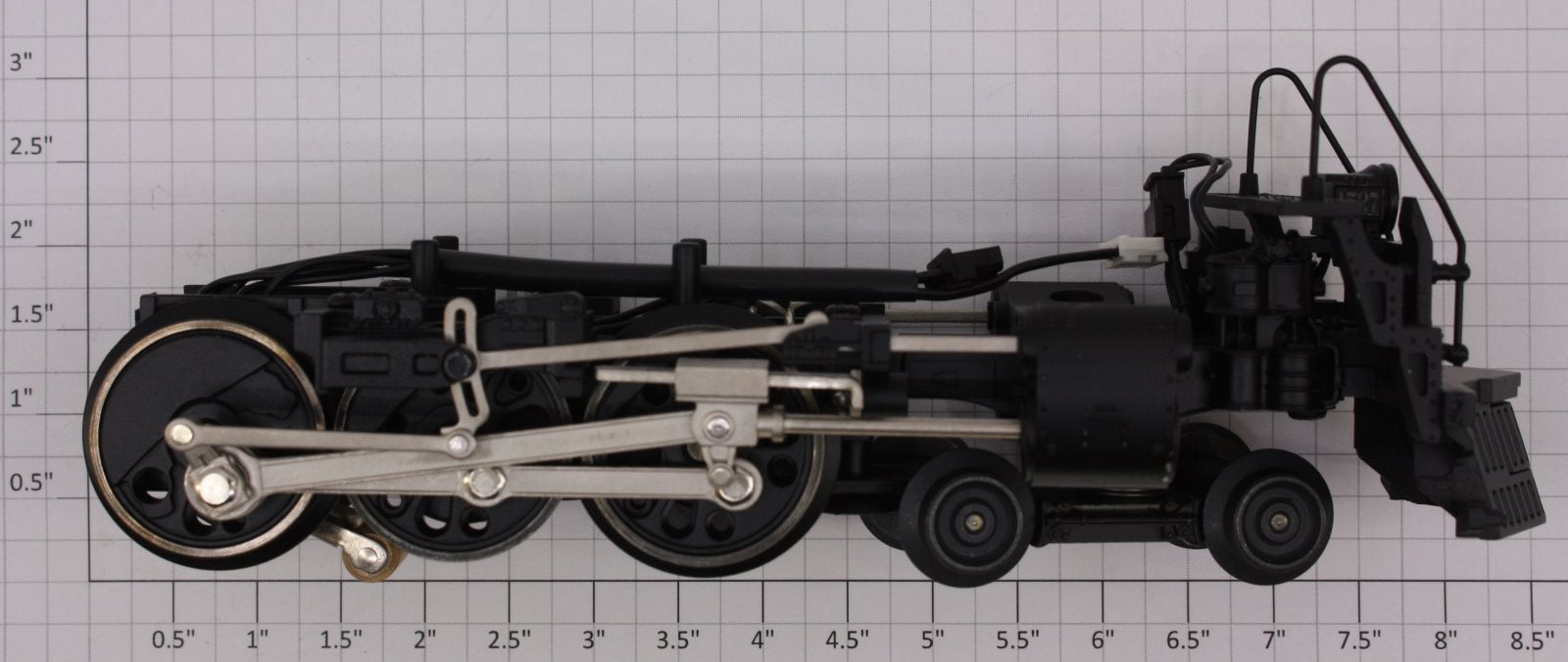 Lionel 38013-72 #1527 D&H Lionmaster Challenger Front Frame and Wheel Assembly