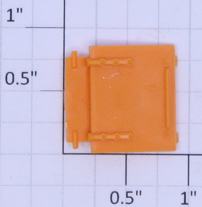 Lionel 9111-12 Light Orange Hatch Cover