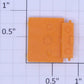 Lionel 9111-12 Light Orange Hatch Cover