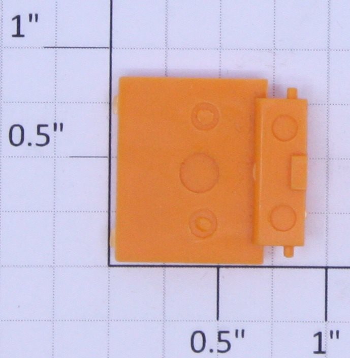 Lionel 9111-12 Light Orange Hatch Cover