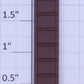Lionel 16215-55 Brown Auto Car Ladder