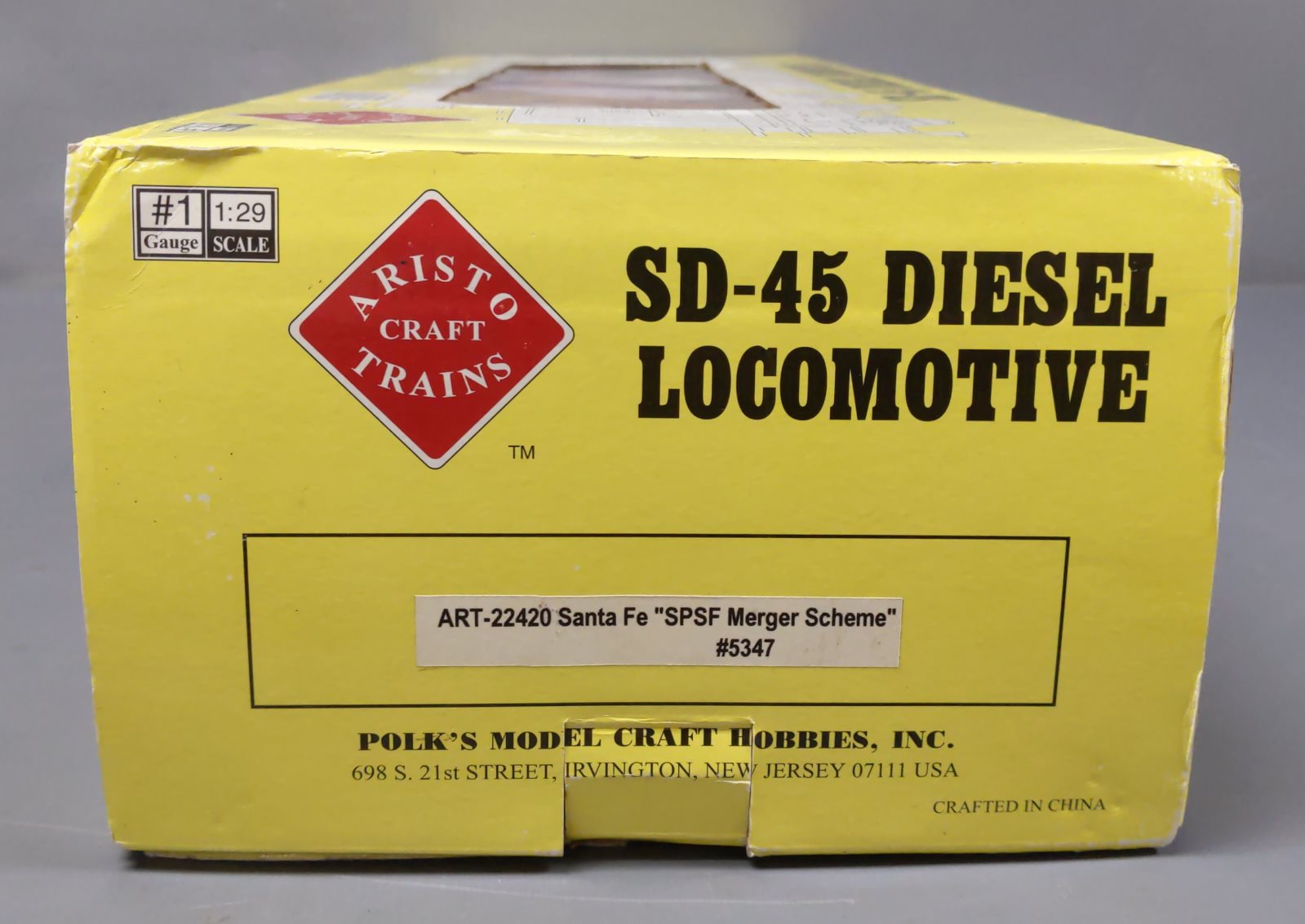 Aristo-Craft 22420 G Santa Fe SD45 Diesel Locomotive #5347
