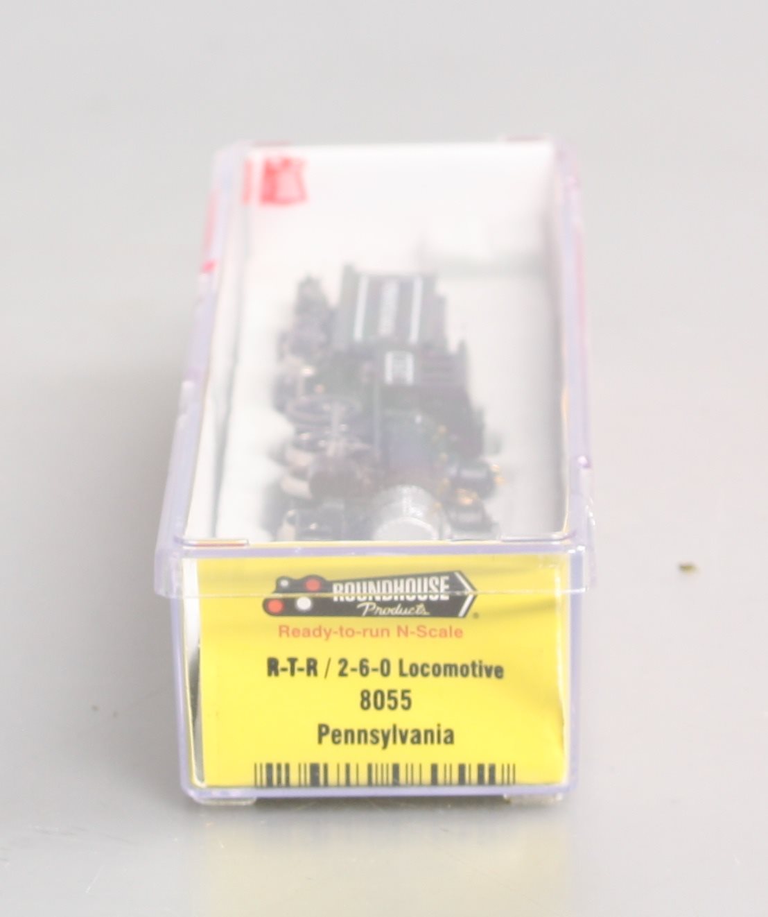 Roundhouse 8055 N Scale PRR 2-6-0 RTR Steam Locomotive & Tender #267 EX/Box