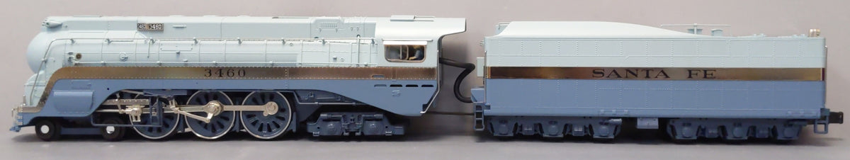 MTH 20-3079-1 O Santa Fe Blue Goose 4-6-4 Steam Locomotive & Tender w/PS2 #3460 LN/Box