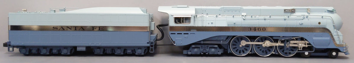 MTH 20-3079-1 O Santa Fe Blue Goose 4-6-4 Steam Locomotive & Tender w/PS2 #3460 LN/Box