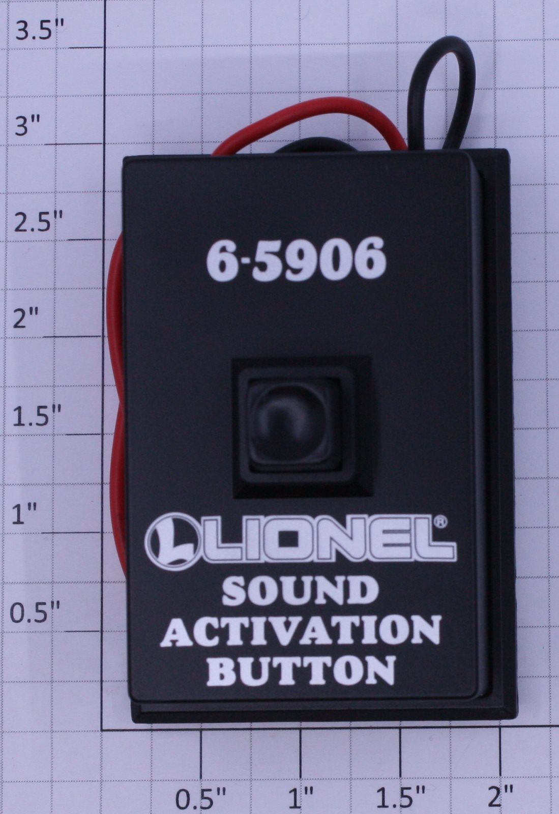 Lionel 6-5906 O Gauge Black Sound Activation Button