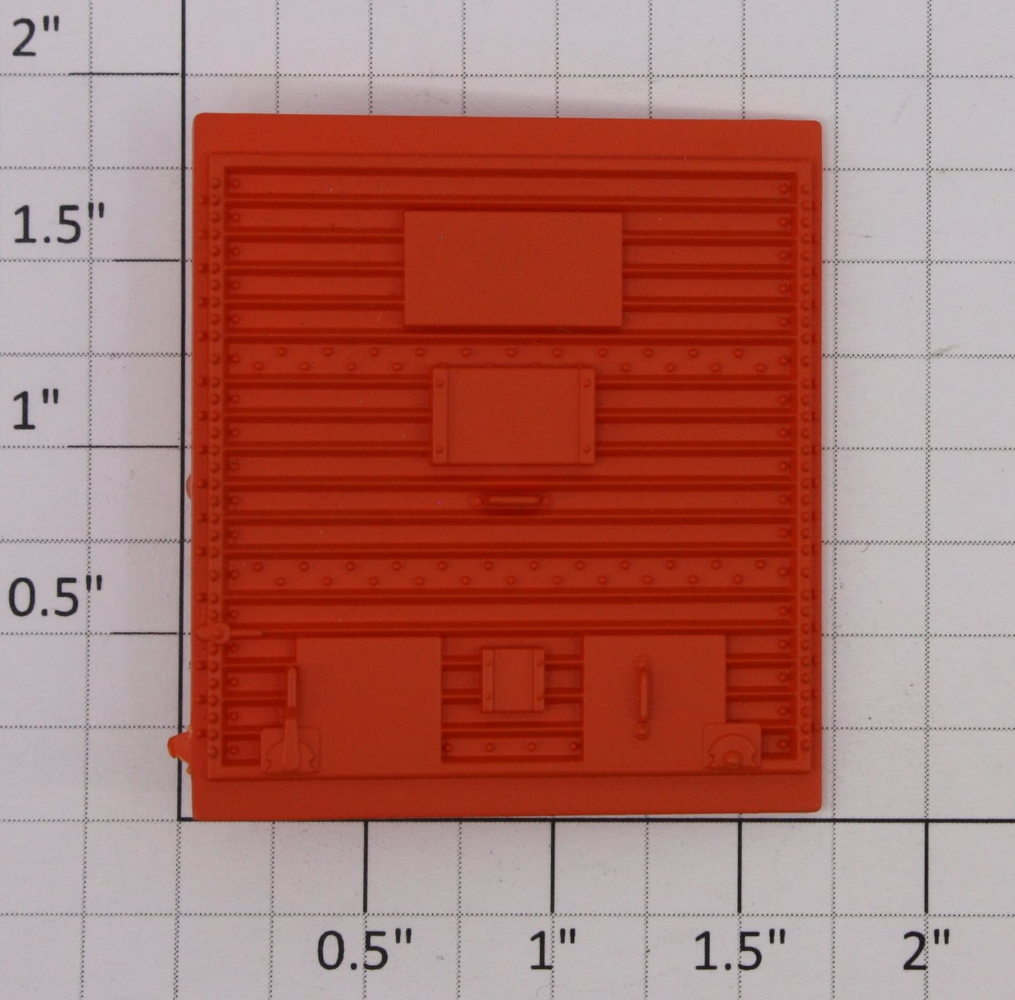 Lionel 29268-14 Multi-Panel Orange Boxcar Door