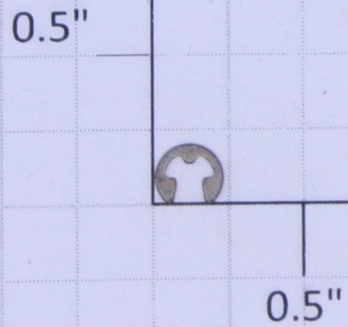 Lionel 415-35 E-Clip Retaining Ring