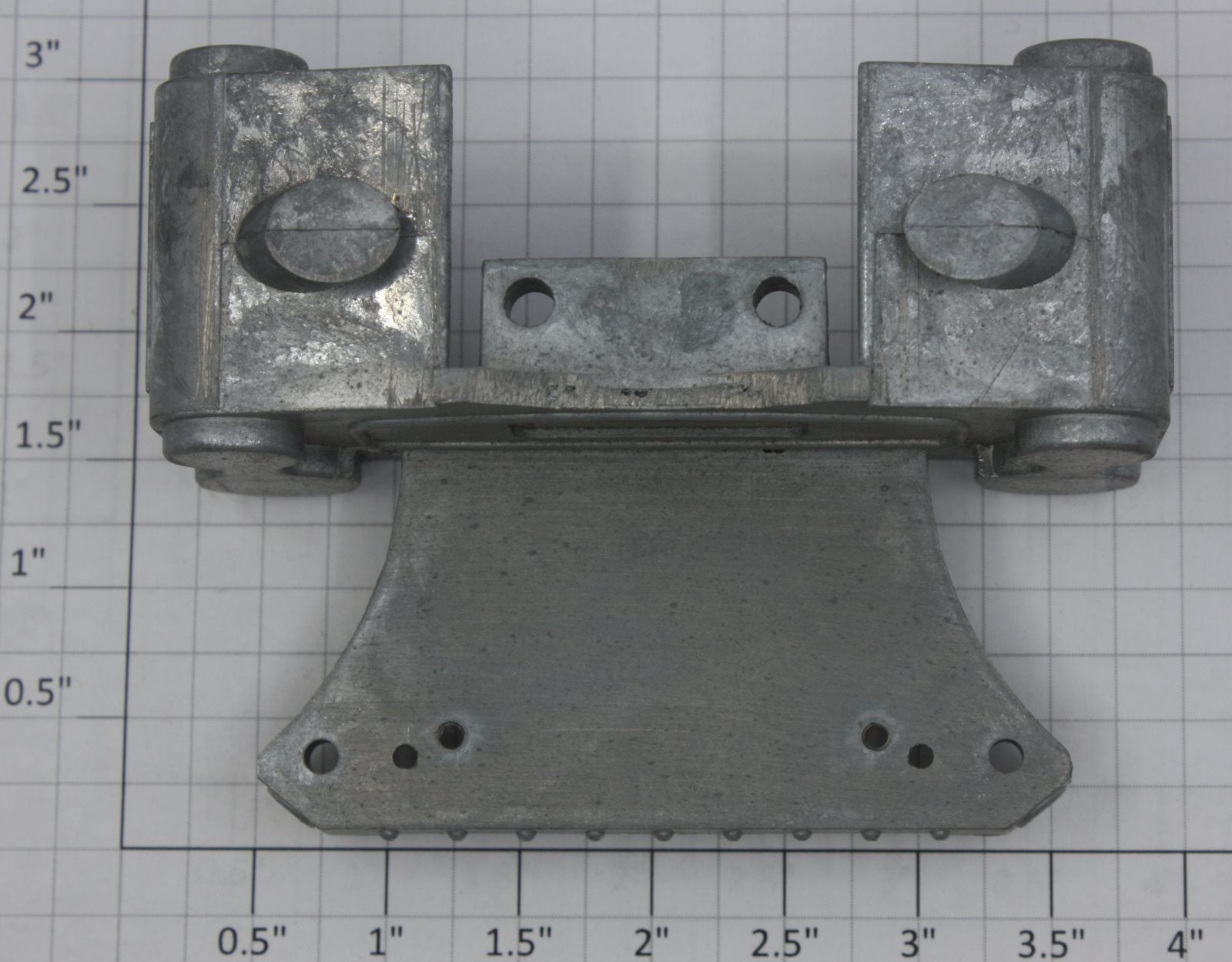 MTH TP-SL00103 Unpainted Steam Chest - Fits 1134, 4694