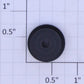 Lionel 260-15X Bumper Plunger Button with Hole