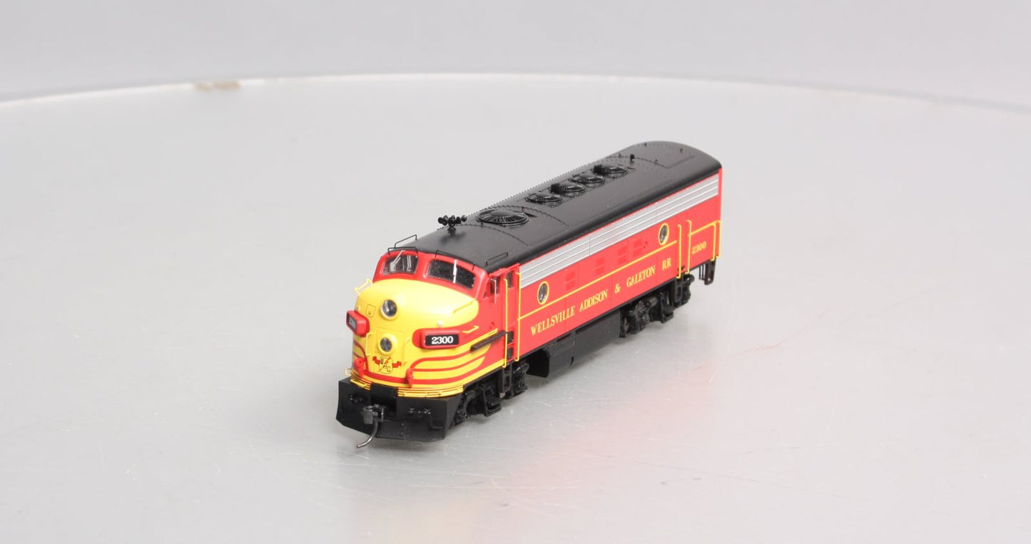 Bowser 24077 HO Scale Wellsville Addison & Galeton F-7A Diesel #2200