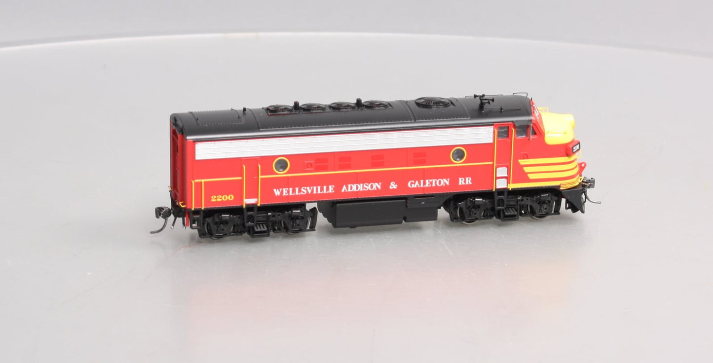Bowser 24078 HO Wellsville Addison and Galeton EMD F-7A #2300
