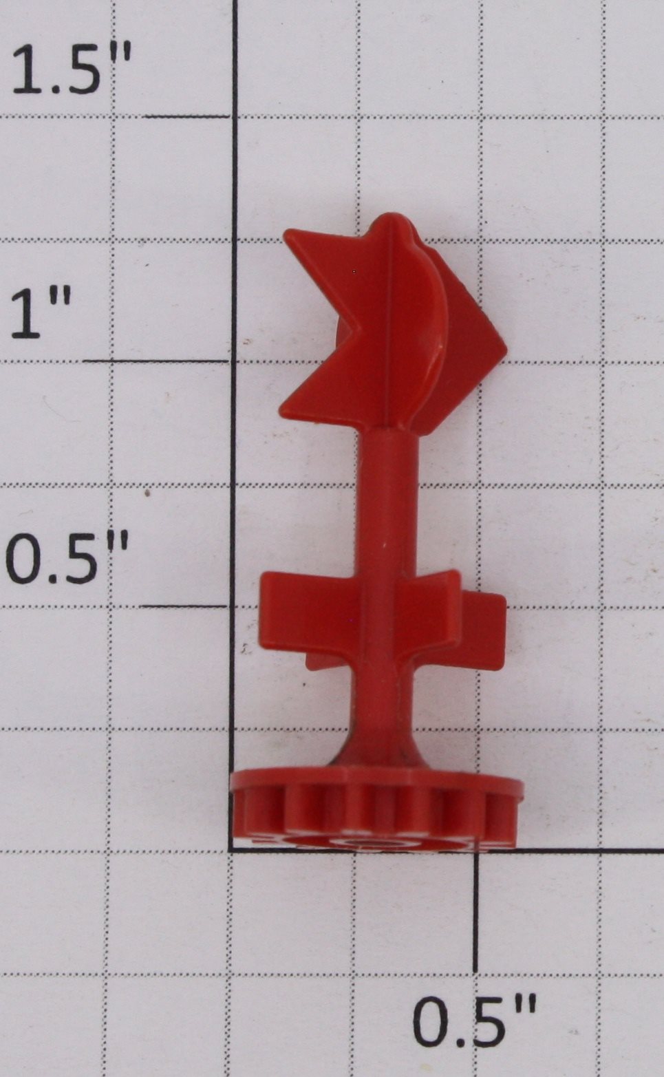 Lionel 1022-29 O Gauge Red Turnout Switch Track Direction Indicator Flag