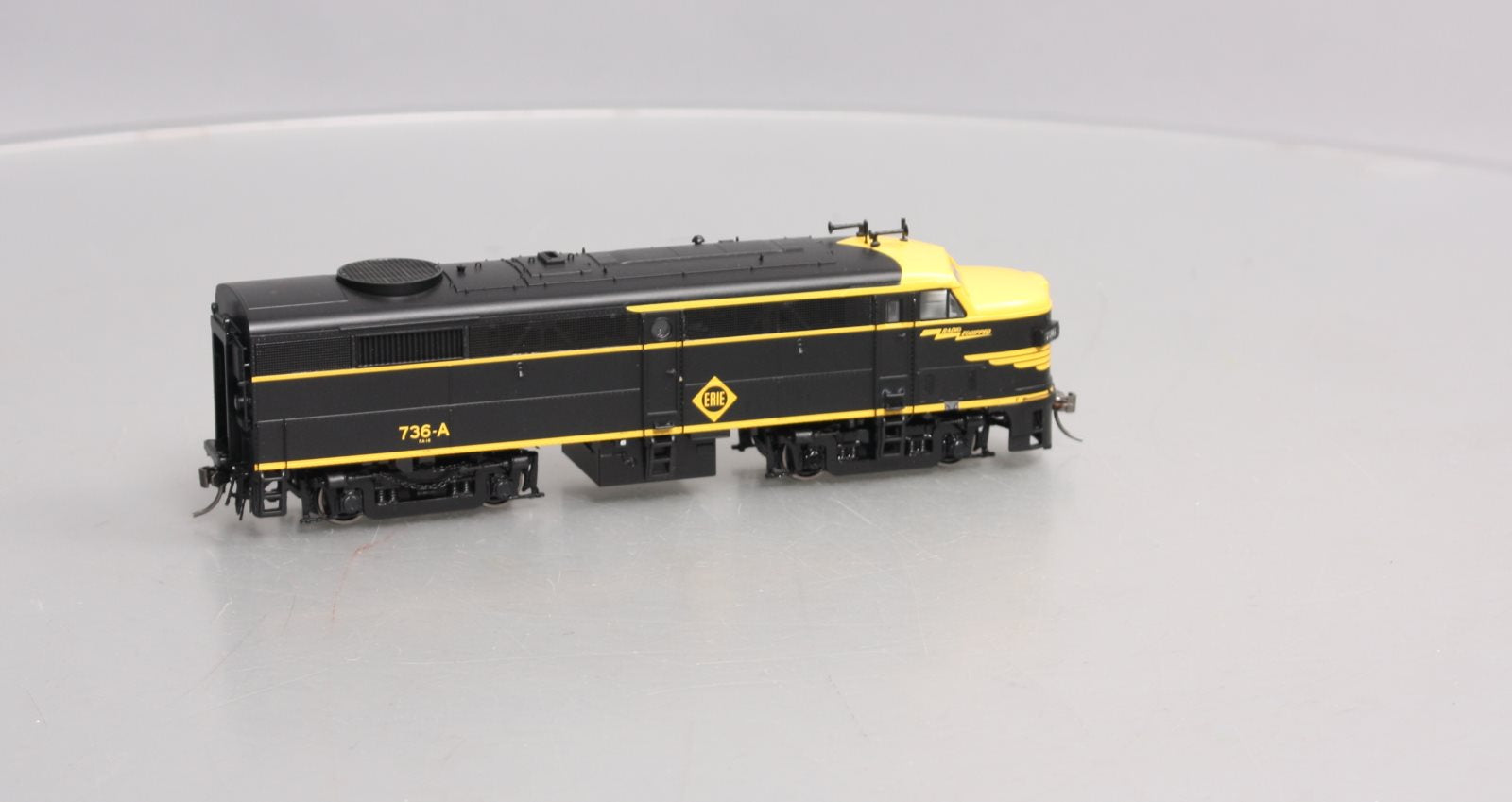 Rapido Trains 21528 HO Erie Alco FA-2 Diesel Locomotive w/LokSound & DCC #736-A