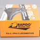Rapido Trains 21528 HO Erie Alco FA-2 Diesel Locomotive w/LokSound & DCC #736-A