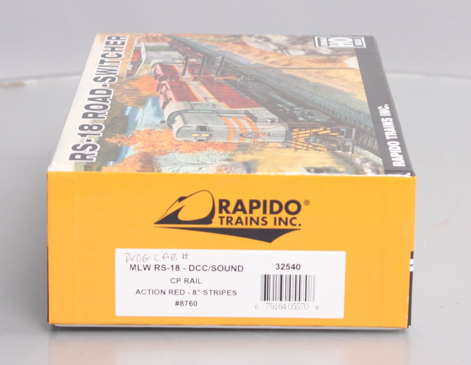 Rapido Trains 32540 HO CP Rail MLW RS-18 Diesel Loco #8760 w/ DCC & Sound EX/Box