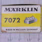 Marklin 7072 HO Scale Red/Green Button Switch Controller / Separate Sale Box