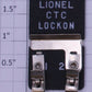 Lionel 2900-1 O Gauge CTC Lockon