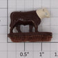 American Flyer XA771-2 S Gauge Brown and White Cow Figure