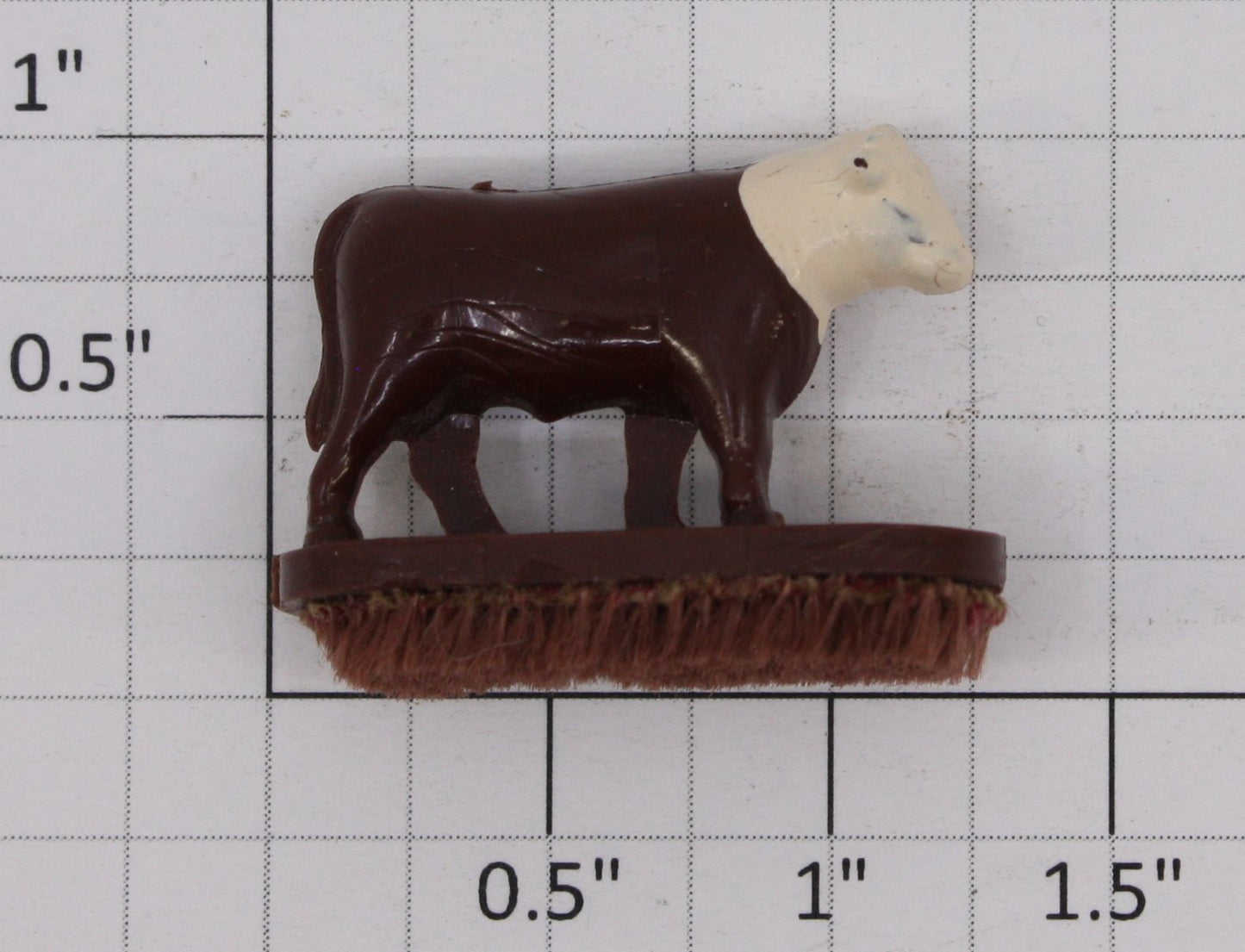 American Flyer XA771-2 S Gauge Brown and White Cow Figure