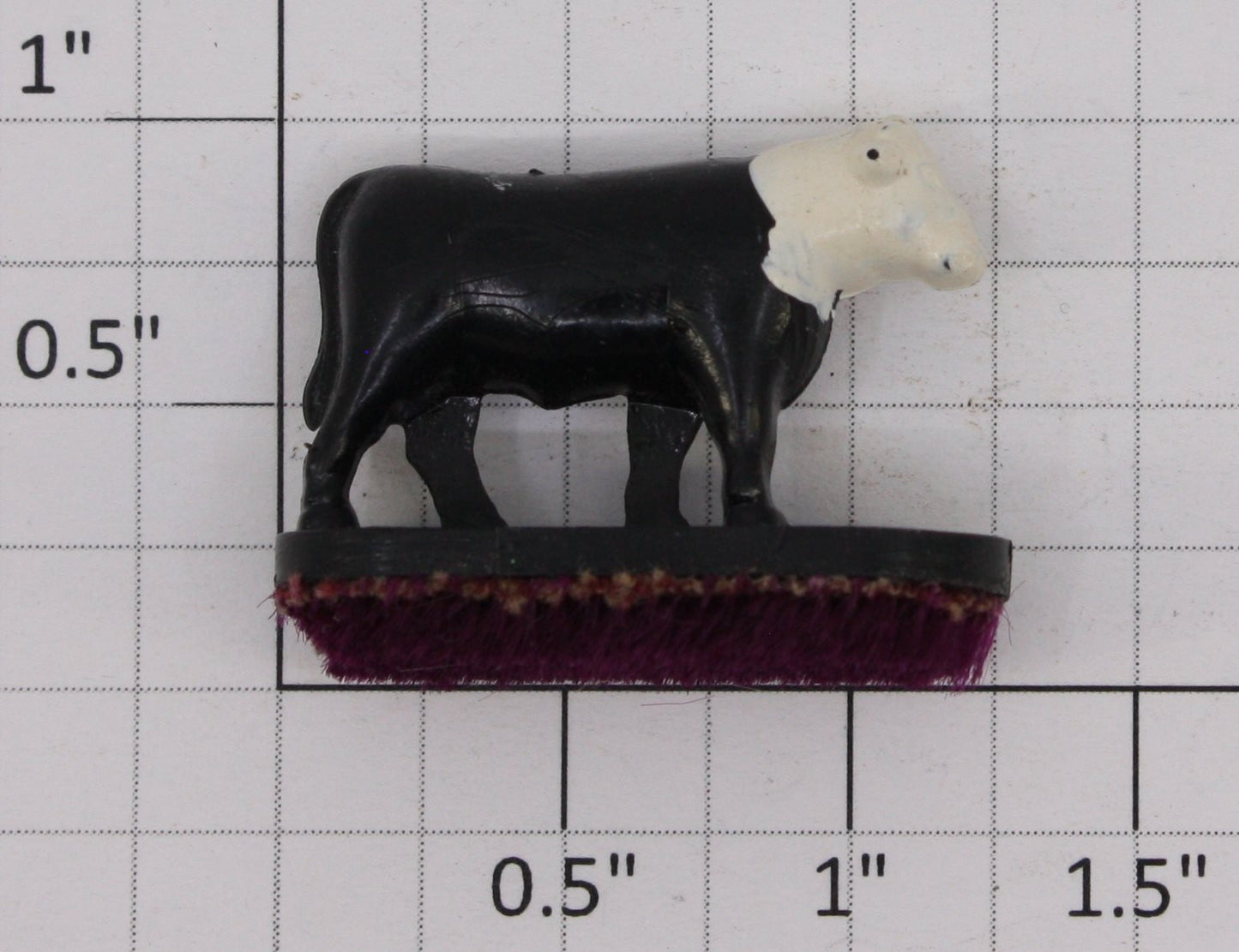 American Flyer XA771-1 S Gauge Black and White Cow Figure