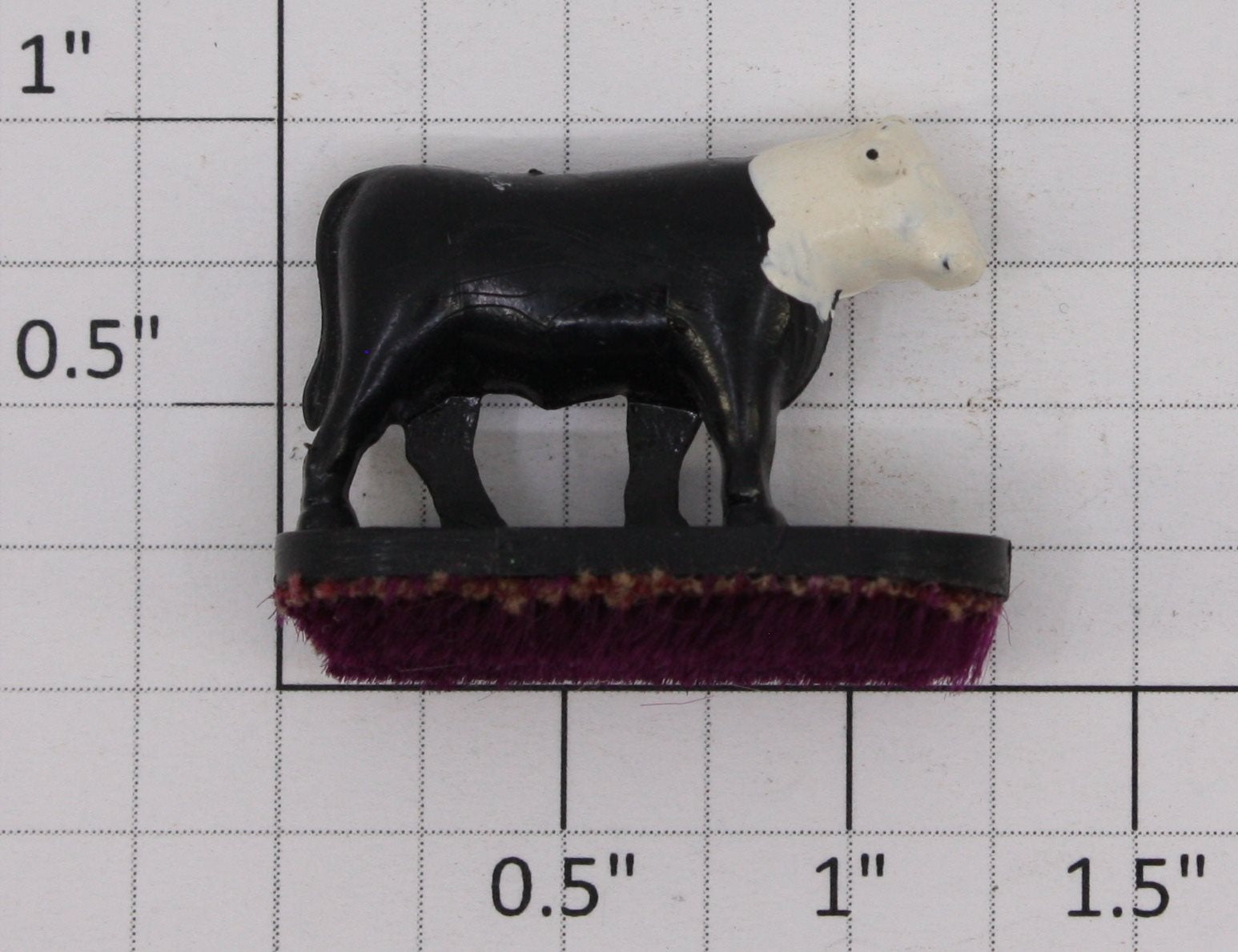 American Flyer XA771-1 S Gauge Black and White Cow Figure