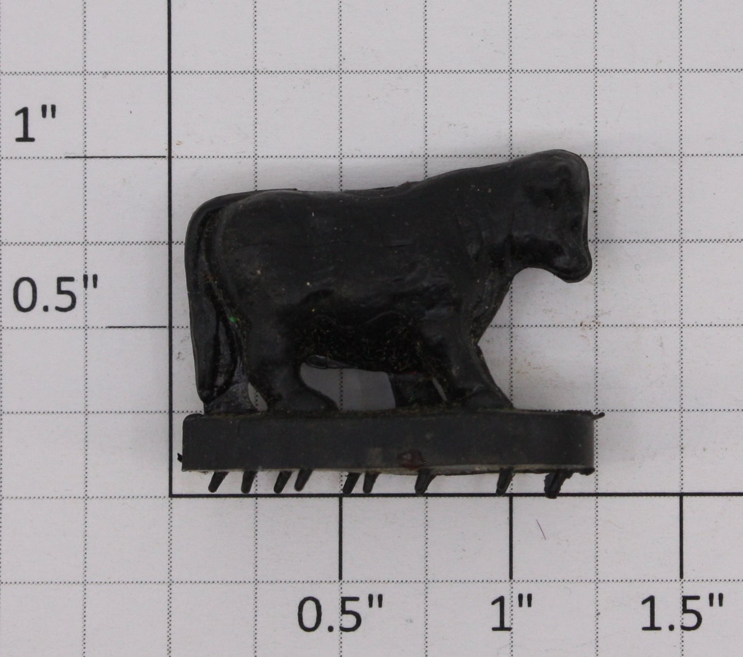 Lionel 3656-34 Black Operating Cows Cattle Figure