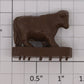 Lionel 3656-34 O Gauge Stockyard Brown Cow Figure