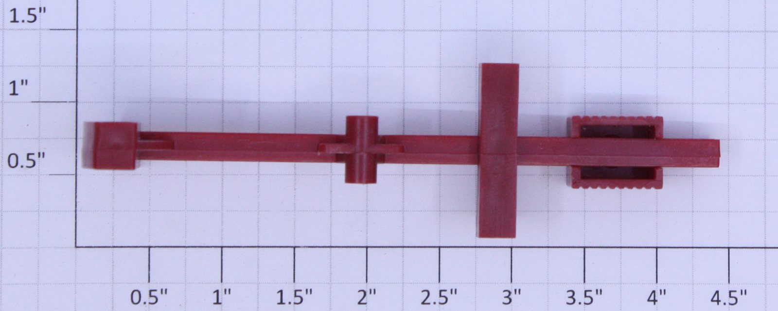 Lionel 2305-60 Red Oil Derrick Walking Beam and Counter Weight