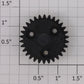 Lionel 14173-126 Plastic Drawbridge Gear with Stud