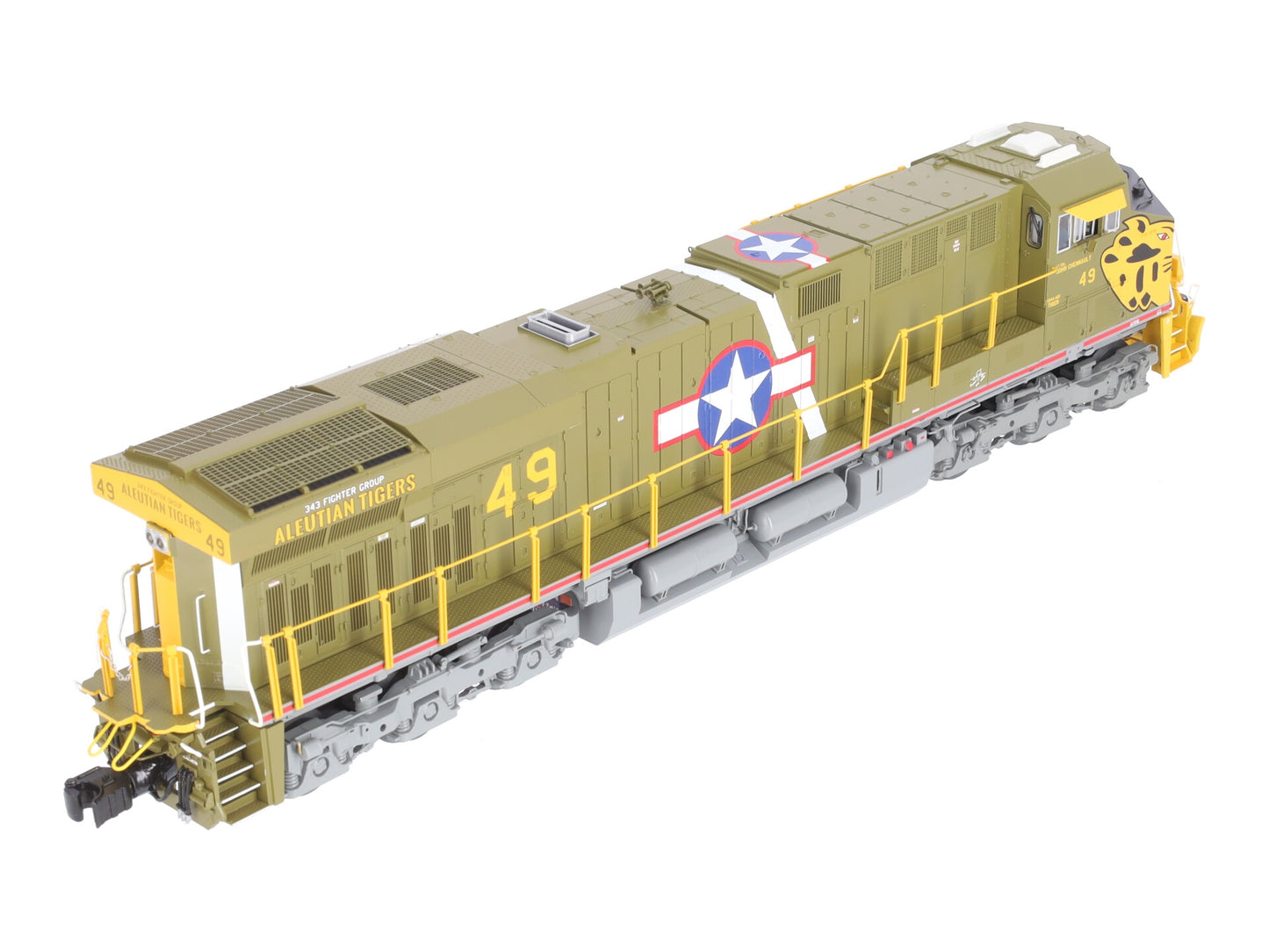 Lionel 2333740 O Gauge TW Flying Tiger LEGACY ES44AC Diesel Locomotive #49 LN/Box