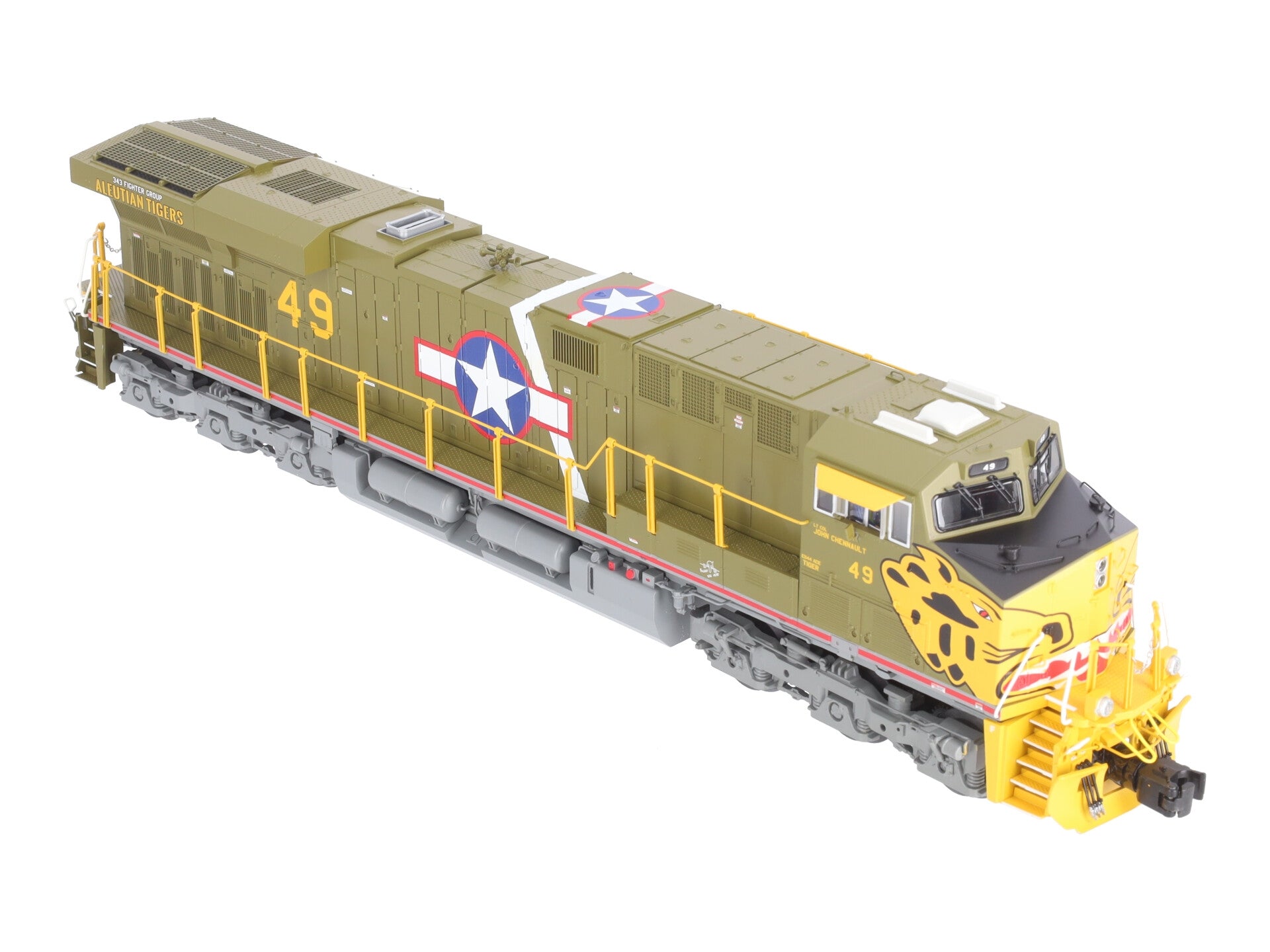 Lionel 2333740 O Gauge TW Flying Tiger LEGACY ES44AC Diesel Locomotive #49 LN/Box