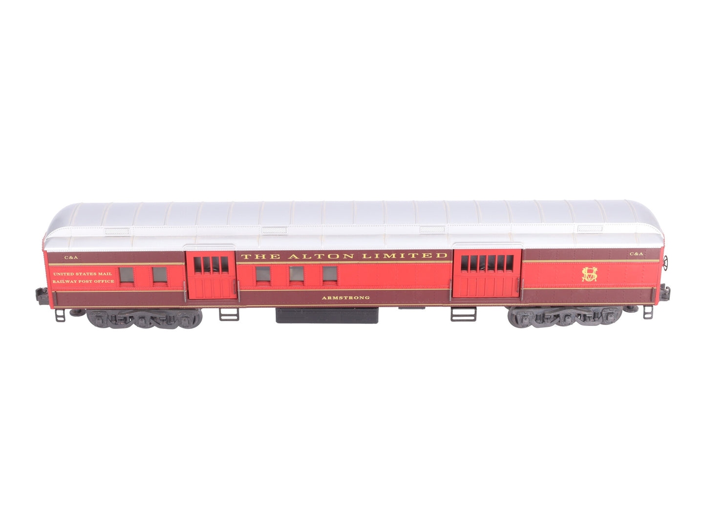 K-Line K4408-0004 O C&A The Alton Limited "Armstrong" 18" Heavyweight RPO Car LN/Box