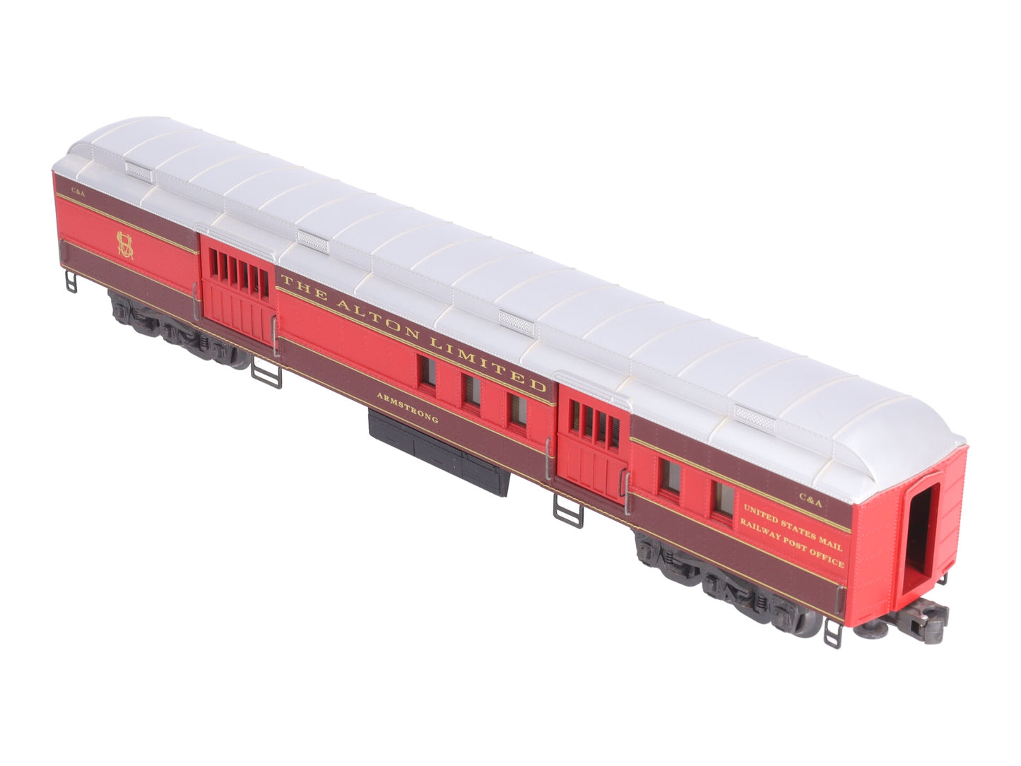 K-Line K4408-0004 O C&A The Alton Limited "Armstrong" 18" Heavyweight RPO Car LN/Box
