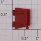 Lionel 17127-134 Red 3-Bay Hopper Left Hand Door