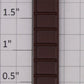 Lionel 16253-54 Brown Santa Fe Auto Carrier Ladder