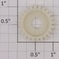 Lionel 12929-110 Rail-Truck Loading Platform 24-Tooth Plastic Gear