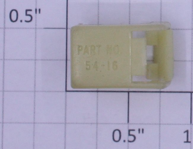 Lionel 54-16 Contact Roller Housing
